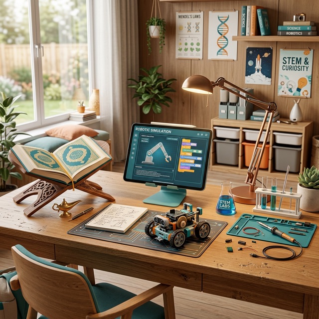 Homeschooling with Hikmah: Designing a High-Performance STEM Routine